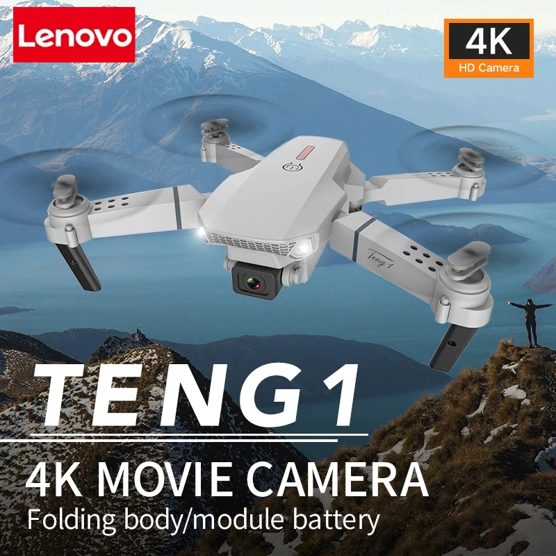 Drone Camera Wide Angle - Lenovo New E88 Pro WIFI FPV