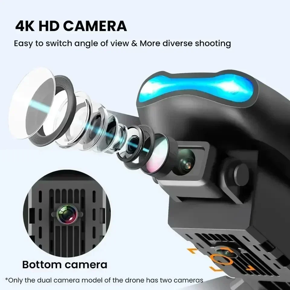 New E99Pro RC Drone 4K Profess - огляд і ціна Drone Camera Wide Angle