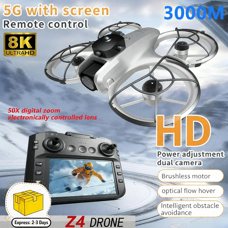 New MINI Z4 Drone 4K Professio - огляд і ціна Drone Camera With Gimbal