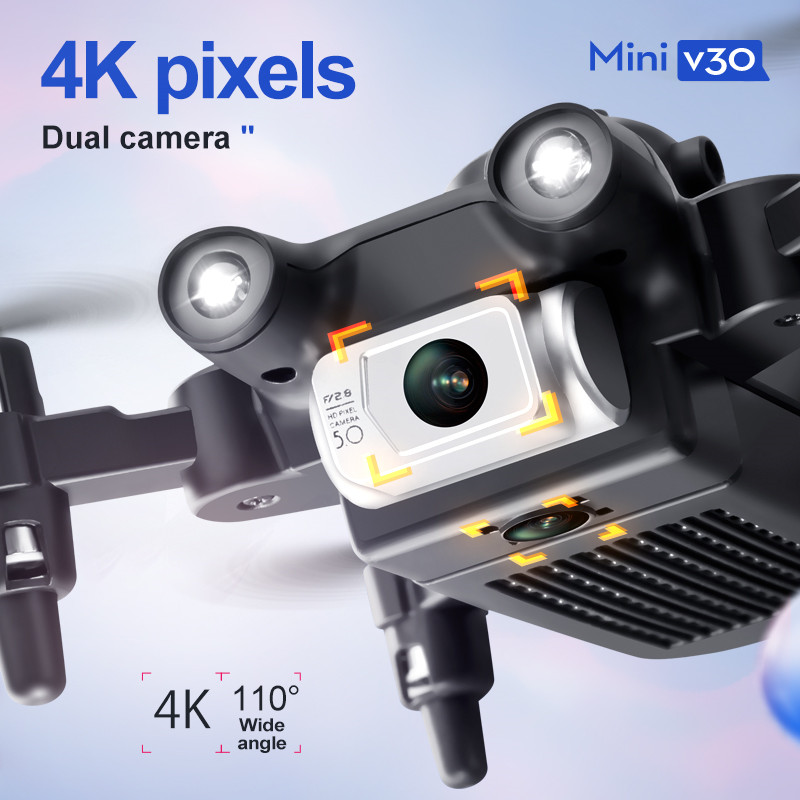 Mini V30 WiFi FPV Drone With 4 - огляд і ціна Drone Camera Wide Angle