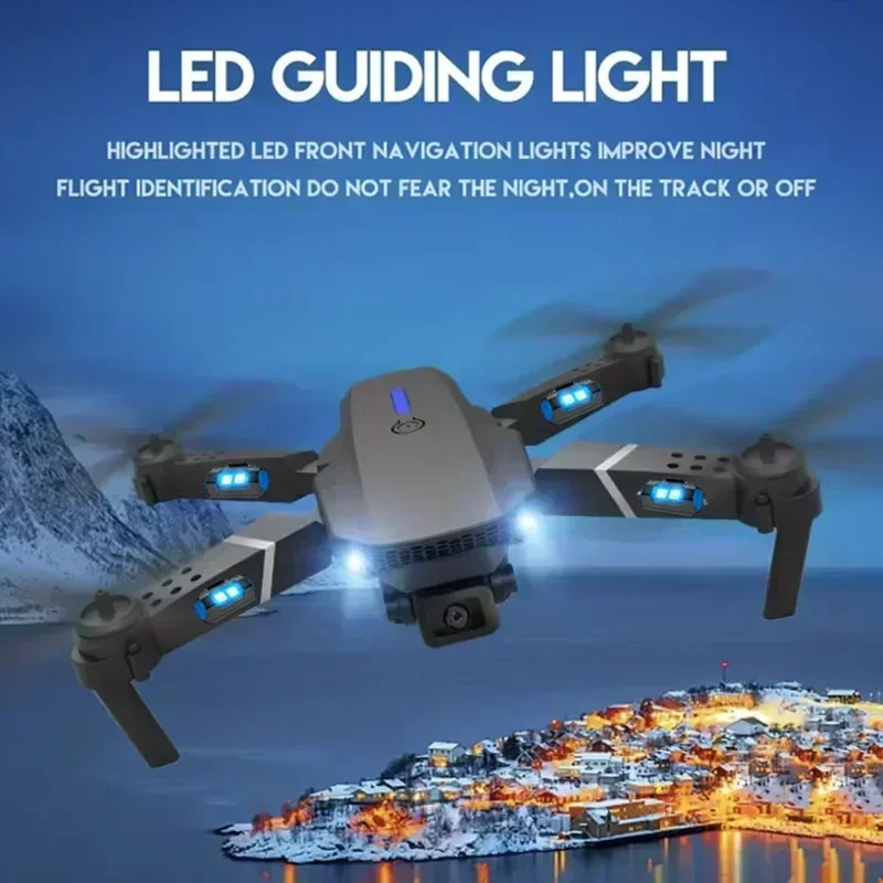 E88 Pro WIFI FPV Drone Wide An - огляд і ціна Drone Camera Wide Angle