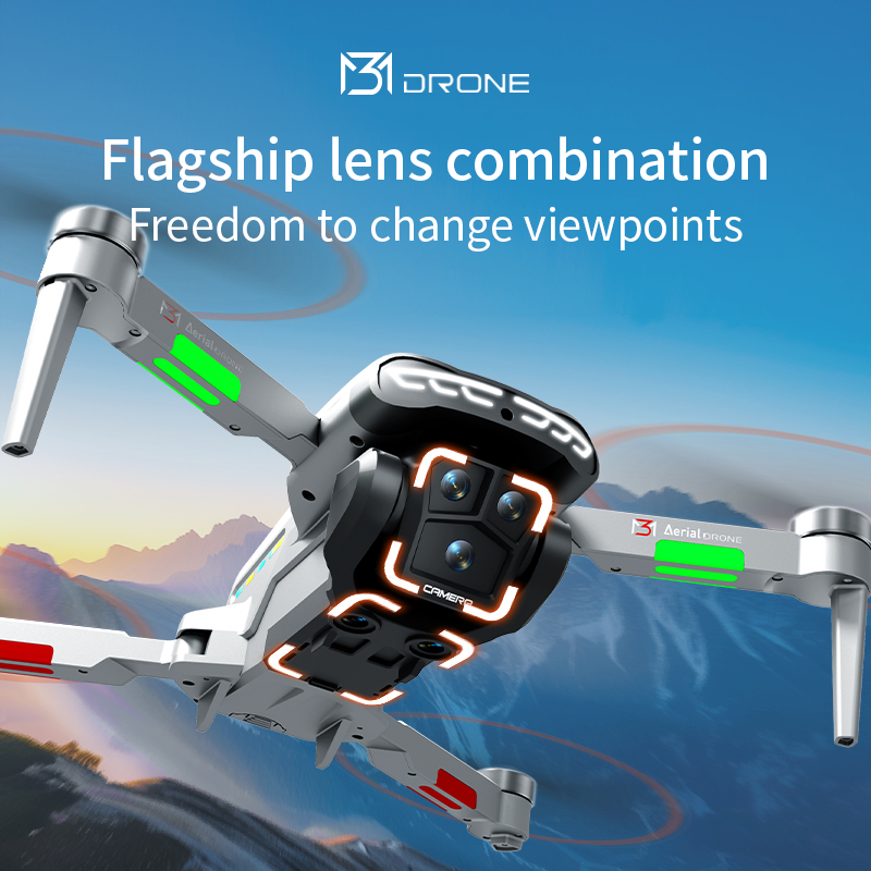 M3 Professional Drone 4K HD Ae - огляд і ціна Drone Camera With Gimbal
